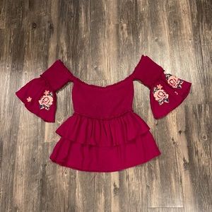 Women’s Off the Shoulder Blouse